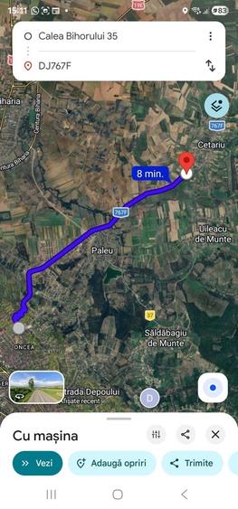Teren de 1500 mp, în Cetariu