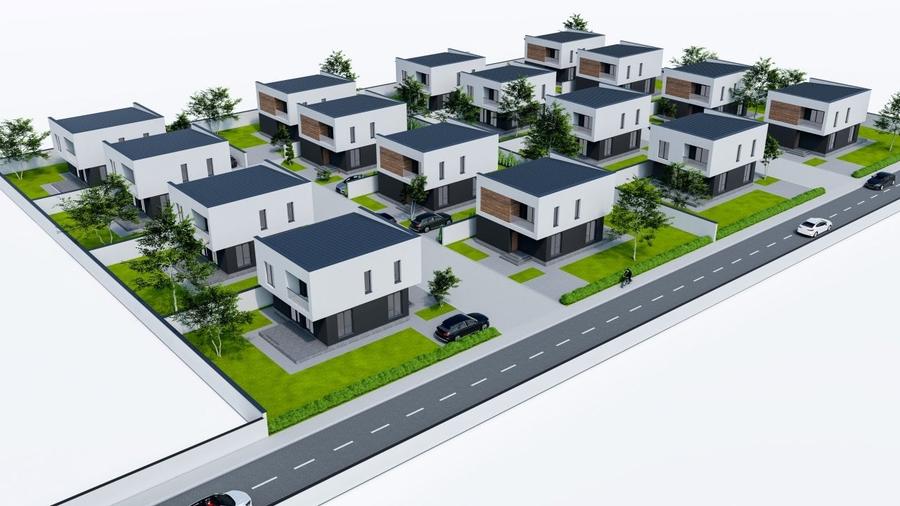 Casă individuală cu 4 camere cu Teren 375 Mp în Tunari