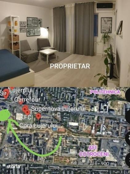 Lujerului, langa metrou, Afi Cotroceni, Politehnica 5 min - 2