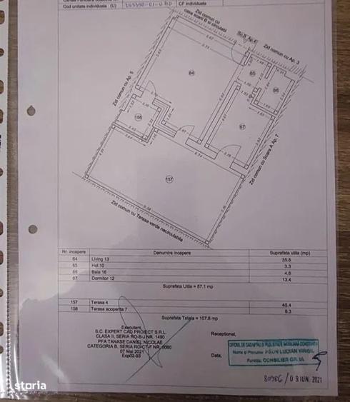 Apartament cu 2 camere în Ciupercenii Noi