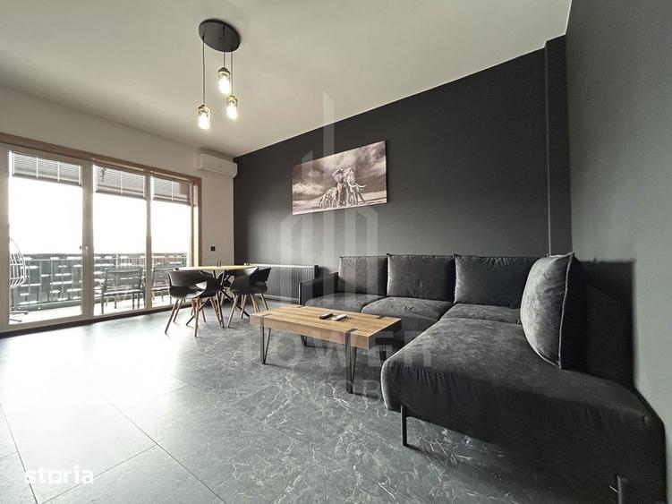 Apartament cu 3 camere, mobilat în Sub Arini