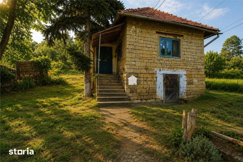 Casă cu 3 camere cu Teren 1500 Mp în Vultureni