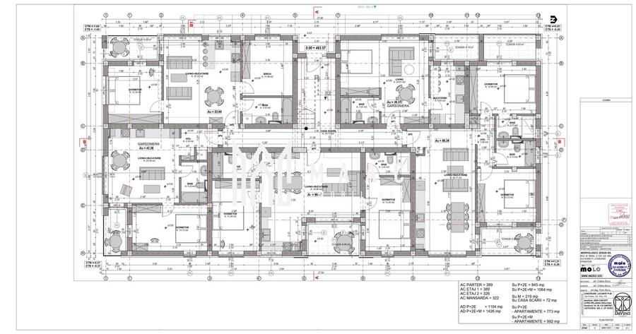 Apartament cu 3 camere decomandat în Exterior Vest