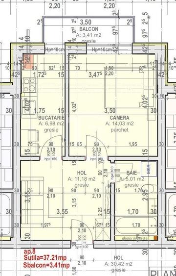 Apartament cu 2 camere semidecomandat, mobilat în Central