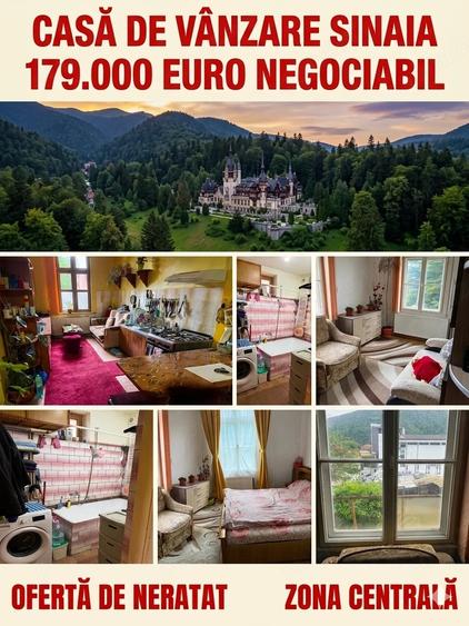 Casa de vanzare Sinaia, zona centrala, langa Hotel International - 1
