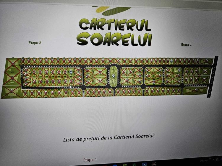 Vand teren cartierul Soarelui, localitatea Tartasesti, judetul Dambovita