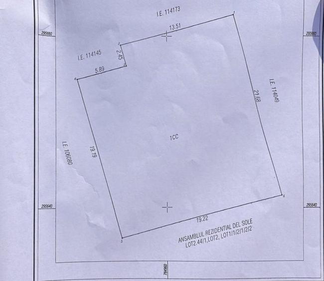 Teren Construcții intravilan de 404 mp, în Cumpăna