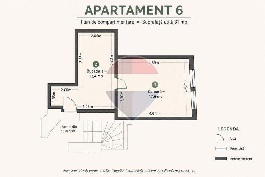 Casă individuală cu 9 camere cu Teren 1048 Mp în Brașovul Vechi