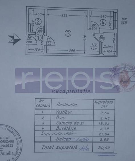 Garsonieră semidecomandată, mobilată în Dristor