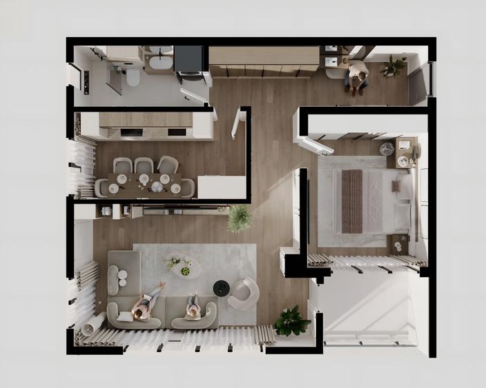 Apartamente noi | Direct de la dezvoltator | Preturi incepand de la 72.648 cu TVA inclus - 1