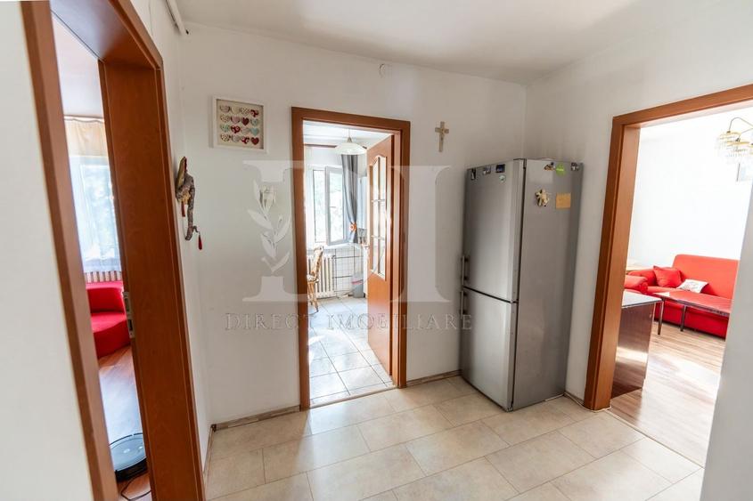 Apartament cu 3 camere semidecomandat, mobilat în Mănăștur