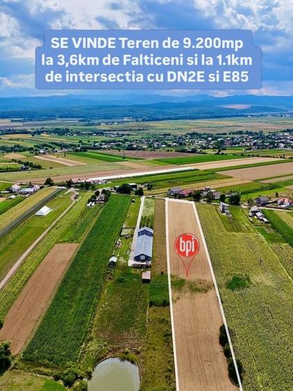 Teren Construcții intravilan de 9200 mp, în Fântâna Mare