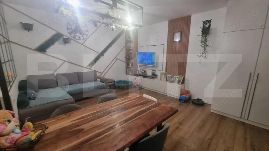 Apartament cu 3 camere semidecomandat în Central