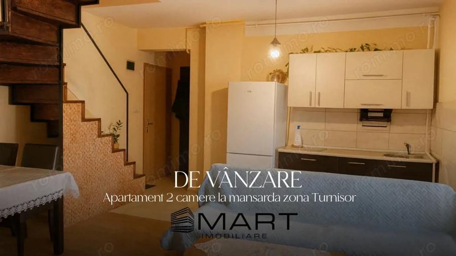 Apartament cu 2 camere semidecomandat în Central