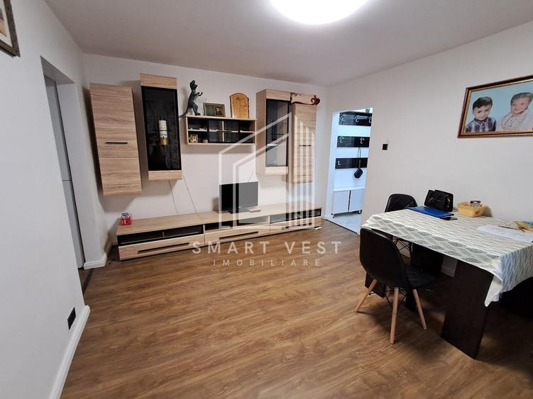 Apartament cu 2 camere semidecomandat, mobilat în Micro 14