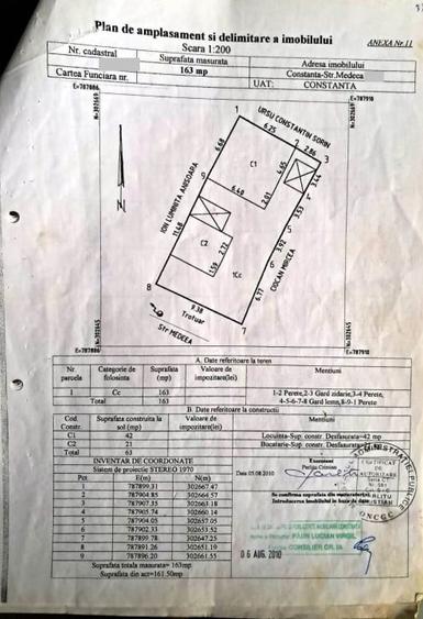Casă individuală cu 2 camere cu Teren 163 Mp în Brătianu
