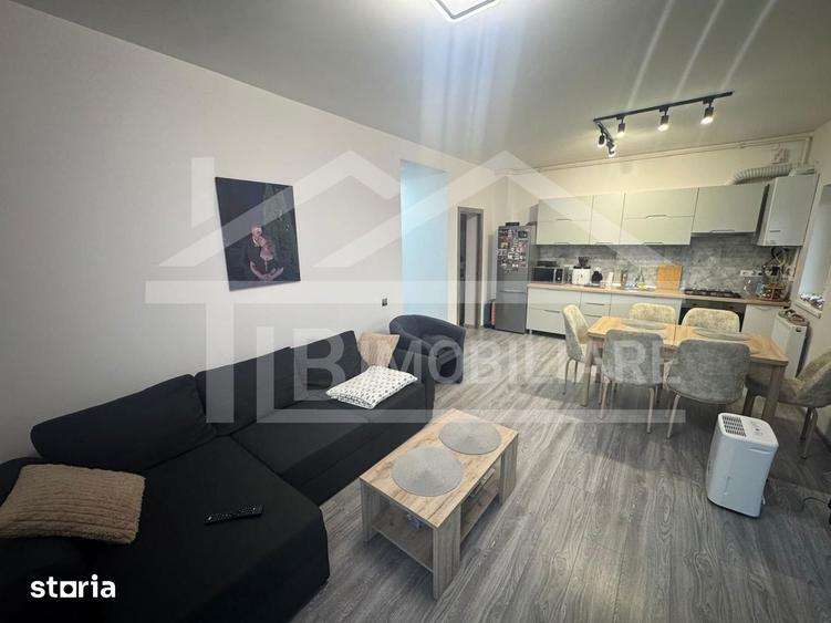 Apartament cu 2 camere semidecomandat în Remetea