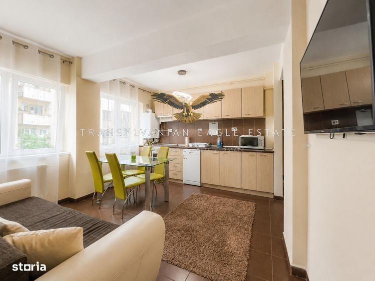 Apartament cu 3 camere semidecomandat în Semicentral