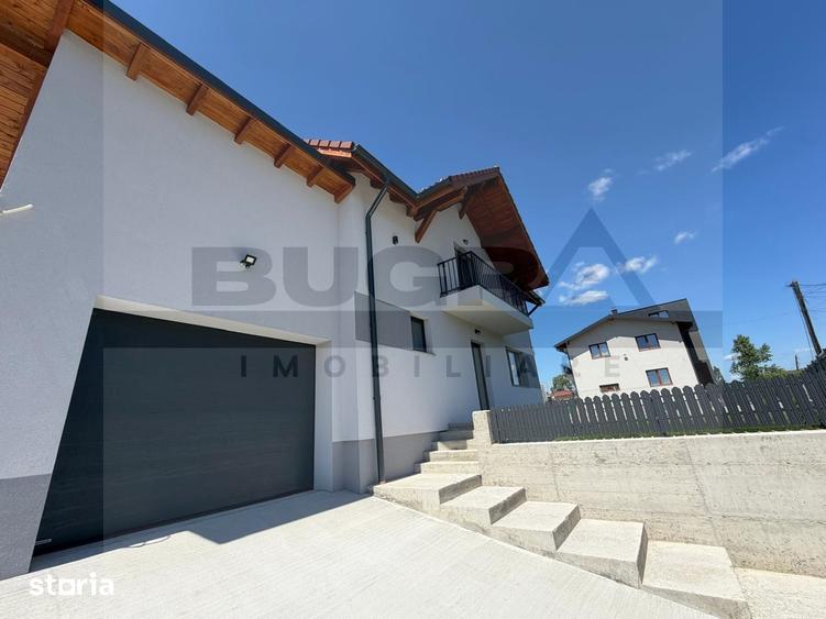 Casă cu 5 camere cu Teren 1000 Mp în Baciu