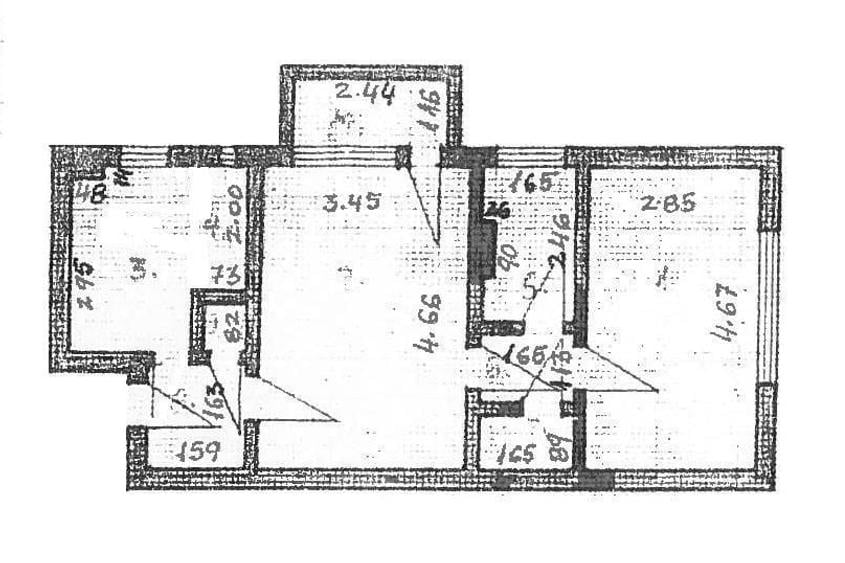 Apartament cu 2 camere semidecomandat în Astra