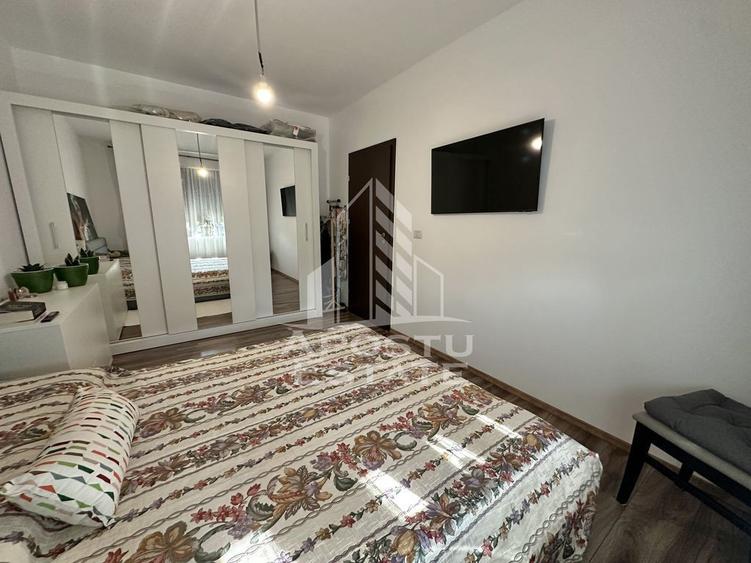 Apartament cu 2 camere semidecomandat, mobilat în Giroc