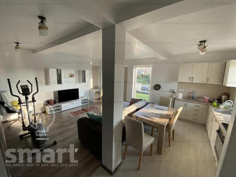 Apartament cu 3 camere semidecomandat, mobilat în Europa