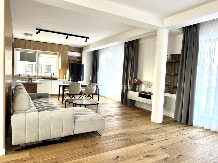 Apartament cu 4 camere decomandat, mobilat în Pipera