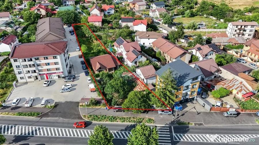 Teren 1738 mp | CU P+2 | Sos Oltenitei | Toate Utilitatile - Popesti Leordeni (Bucuresti-Ilfov) - 1