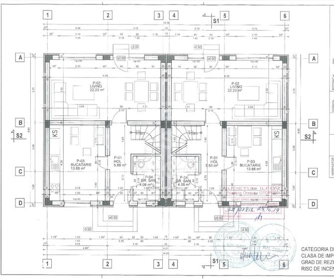 Prima inchiriere, vila Otopeni, teren - 255 mp, 2 locuri de parcare - 20