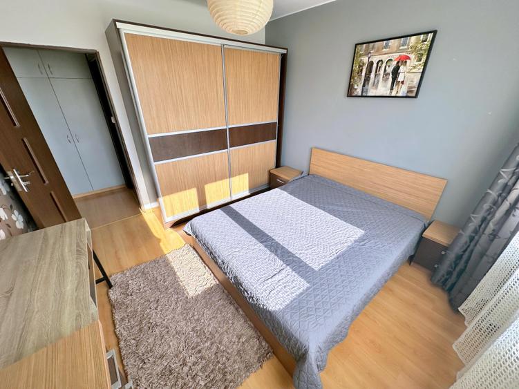 Apartament cu 2 camere semidecomandat, mobilat în Central