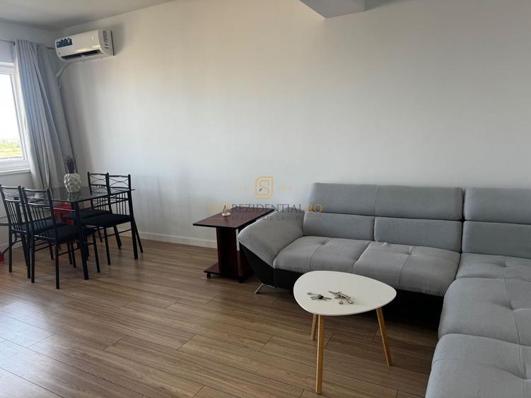Apartament cu 2 camere semidecomandat, mobilat în Vest