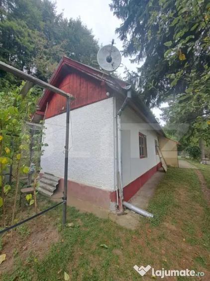 Casă cu 2 camere cu Teren 1000 Mp în Vulcan