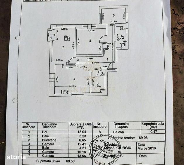3 Camere Mansarda Centrala Proprie Metrou Gorjului - 7