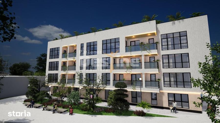 Apartament cu 2 camere decomandat în Romanești