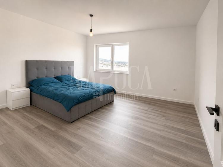 Penthouse cu 4 camere semidecomandat în Florești