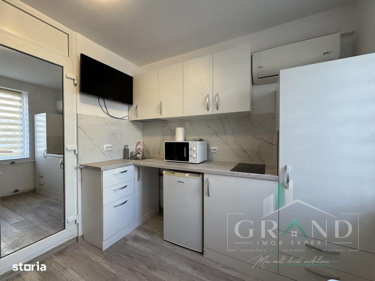 Garsoniera renovata complet | 12 mp | Etaj 1 | Mobilier pe comanda | - 3