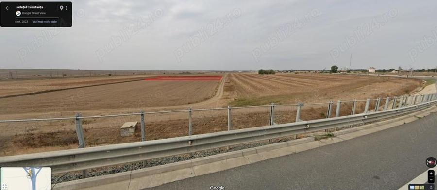 Teren de 1000 mp, în Palas
