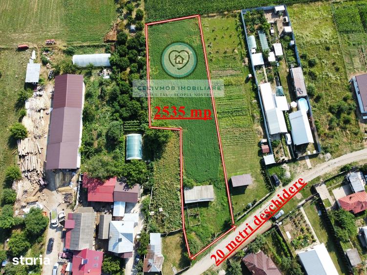 Teren de 2535 mp, în Ariceștii Rahtivani