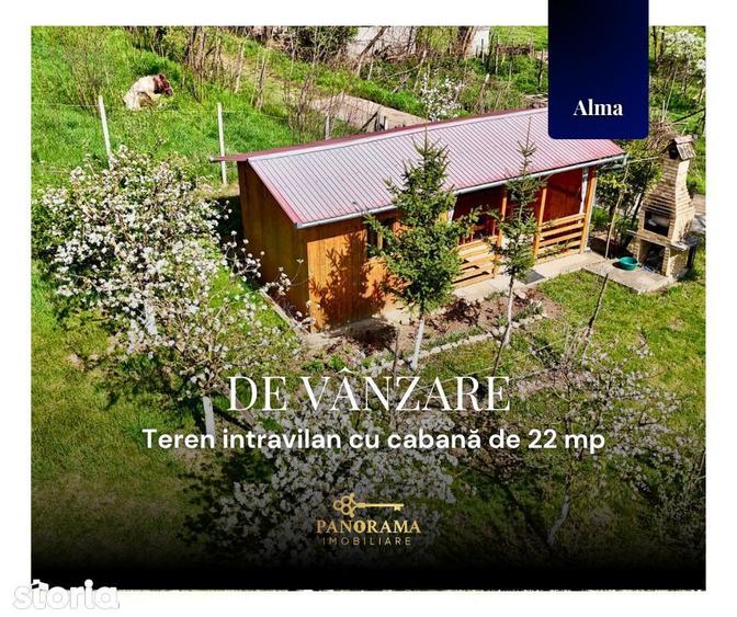 Teren Intravilan cu cabana in satul transilvanean Alma - 1