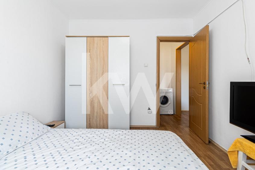 Apartament cu 2 camere semidecomandat, mobilat în Noua