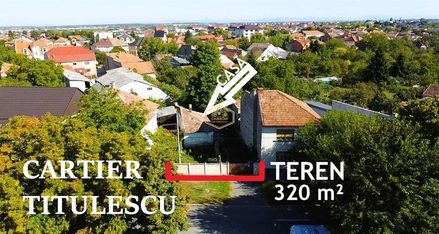 Casă individuală cu 2 camere cu Canalizare în Titulescu