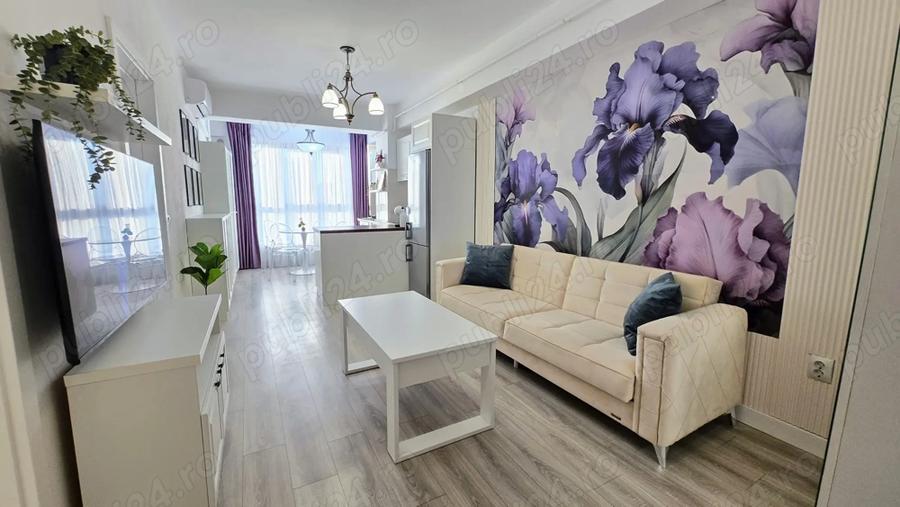 Apartament cu 2 camere semidecomandat în Central