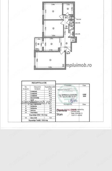 Decomandat-Se ofera spre vanzare- apartament 3 camere | Zona Cranga?i - 1
