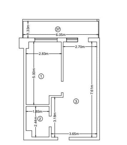 Apartament cu 2 camere în Copou
