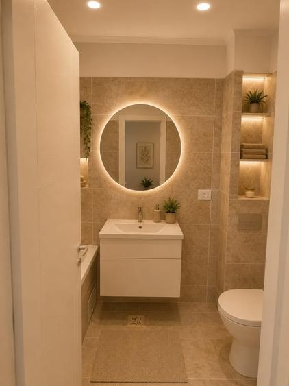 Apartament cu 2 camere decomandat în Chiajna