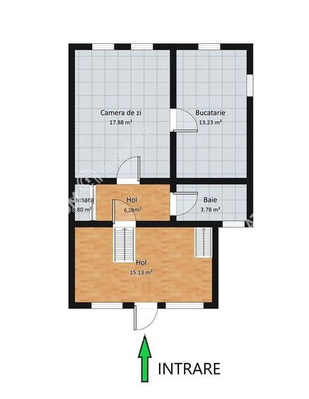 Casă cu 4 camere decomandat cu Teren 209 Mp în Terezian