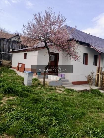 Casă individuală cu 4 camere cu Canalizare în Sânmihaiu Almașului