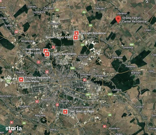 Teren de 1133 mp, în Afumați