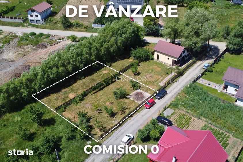 Teren de 822 mp, în Sângeorgiu de Mureș