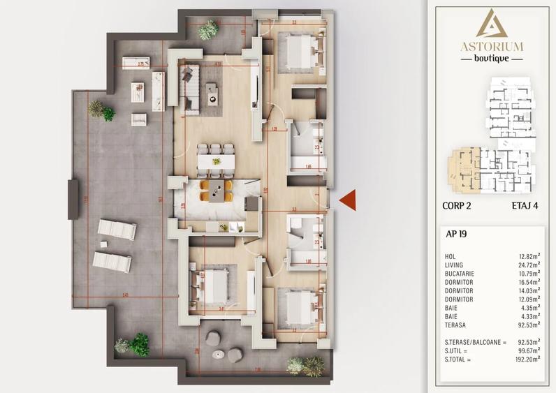 Apartament cu 4 camere decomandat în Theodor Pallady